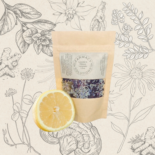 Organic Lavender & Hibiscus Lemonade Mix